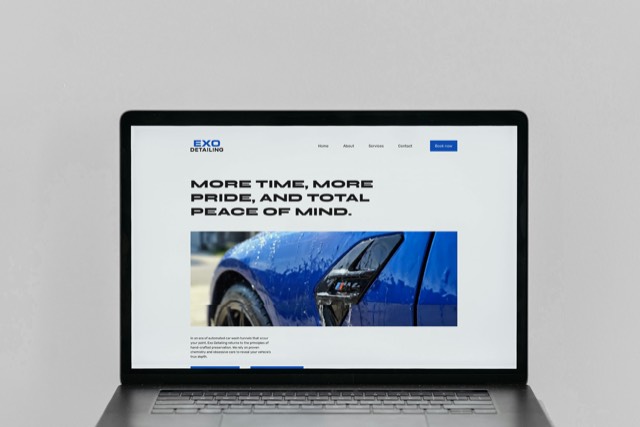 Exo Detailing website